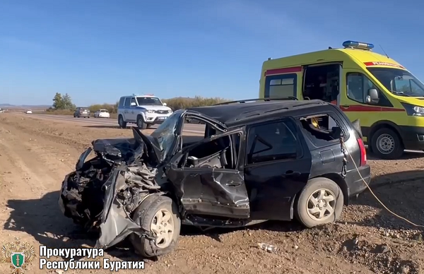 В районе Бурятии устроили смертельное ДТП