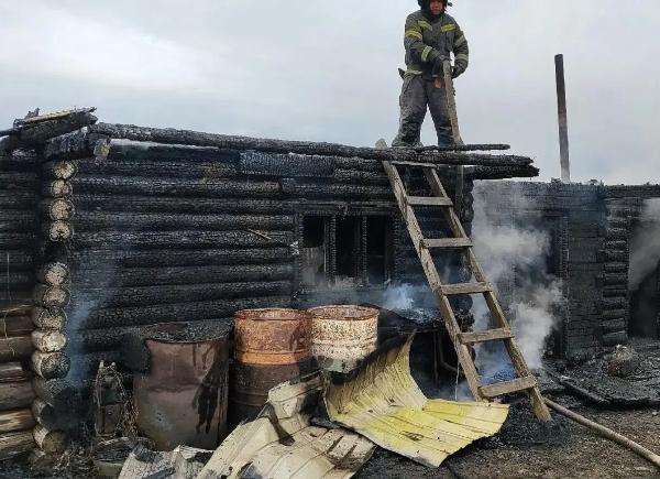 В Забкрае ликвидировали возгорание бани